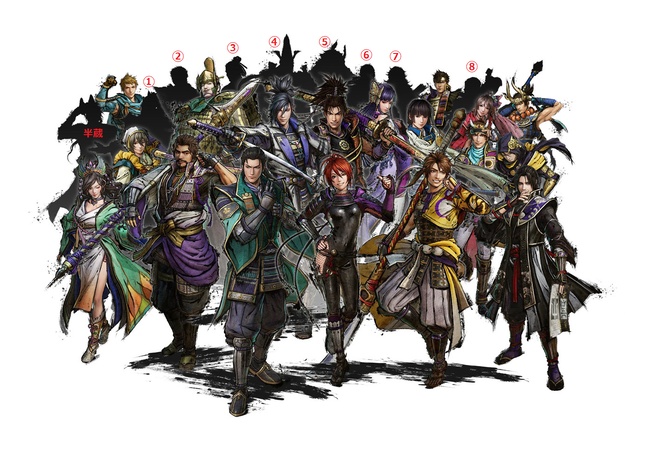 戦国無双5、キャラモデル変更でイケメンばっかになるｗｗｗｗ