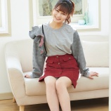 『[イコラブ] HUSTLE PRESS「=LOVE（イコールラブ）連載 花菜でぽん！（5月）」大場花菜【はなちゃん】』の画像