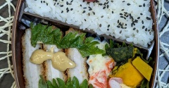 少し”絵”っぽくなった～夫の弁当694