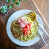 夏に食べたいジェノベーゼパスタ