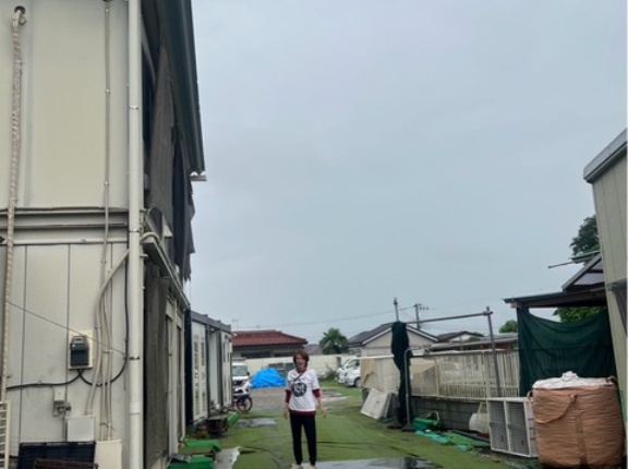 今日も梅雨空のシェルター地方🌩️☁️🌩️