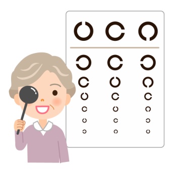 【シニアの暮らし】発表～🎉💕👏視力検査🔍２回目（左）白内障手術後の視力検査。。