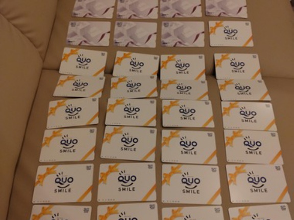 QUOカード貯まってきたwｗｗｗｗｗ