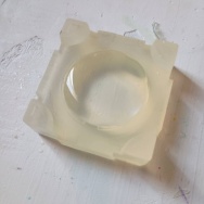 めまいの前兆きた。と、キラキラ宝石つくりました。