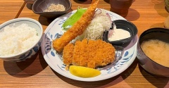 ランチはとんかつの「かつ喜」＆手抜き夕食