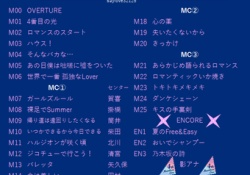 【速報】それではここで神セットリストをおさらいしましょうwwww