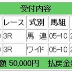 ローリスクのころがし競馬予想ブログ：コロガシ競馬