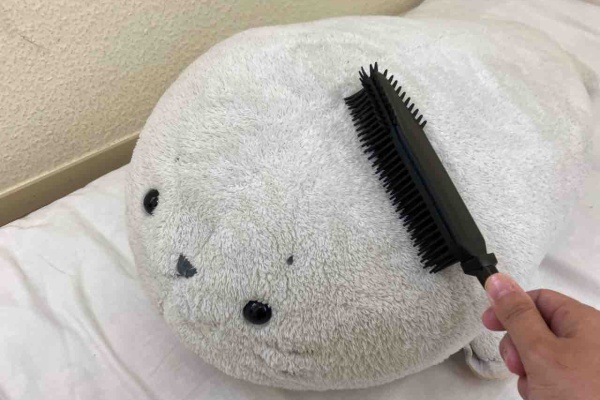 カーペットの髪の毛がゴッソリ ダイソーのお掃除ブラシがすごい 節約ママのこだわり掃除