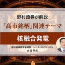 【核融合発電】国内初の「売買契約」を締結