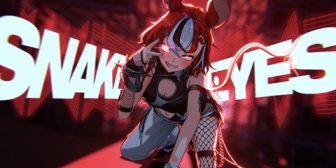 【ホロEN】べーちゃん、新オリ曲MV『SNAKE EYES』公開『目のコントロールうっま』『モーションのメリハリいいしMVレベルたっか』