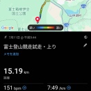 富士登山競走試走2026②