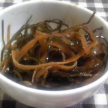 『松前漬・もずく・豆腐あんかけ・キンピラ』の画像