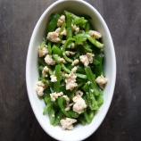 『ピーマンと鶏ひき肉の和えもの【#お弁当 #お弁当おかず #簡単レシピ #時短料理 #レンチン #電子レンジ料理 #レシピ #おかず #節約レシピ #ピーマン #鶏ひき肉 #めんつゆ】【レシピ2263】』の画像