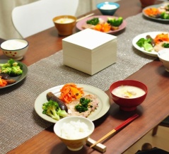 久しぶりに5人で囲む晩ごはんと夫婦ふたりだけの晩ごはん