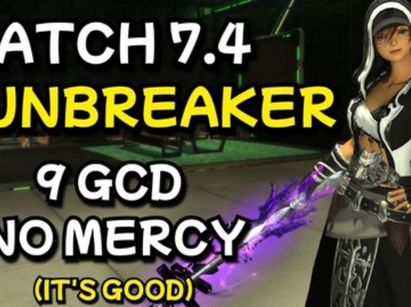 【FF14】海外ユーザー考案のノー・マーシー中に9GCD入れる7.4版ガンブレイカーの新スキル回しがコチラ【動画】