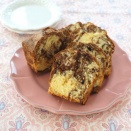 チョコ&柚子のマーブルパウンドケーキ。ちょりの成人式。