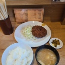 スワチカ「メンチかつ定食」