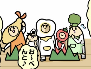 幼稚園のお遊戯会