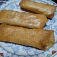 春巻き　揚げる