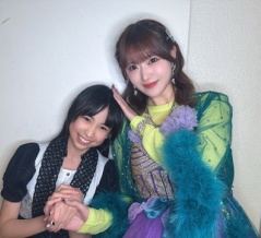 樋口愛海 「江口さんぐらい身長が高くなりたいので、思わず 小学5年生の時どのぐらいの身長でしたか？と聞いてしまいました🤭」