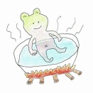 茹でガエル