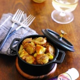 『焼くだけ簡単!香ばしい焼き色をつけて一段と美味しさアップ♪ハウス 禁断の黒胡椒deベビーホタテとじゃがいものスパイシーグリル【レシピ2006】【スパイス大使】』の画像