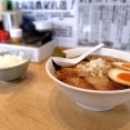 らーめん・つけ麺専門店 びんびん亭 河辺店@青梅市【2026新店】<ラーメン＋大盛＋味玉＋半ライス>