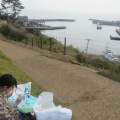 東京湾の入り口 剱崎で中学高校生の写生合宿　