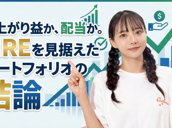 値上がり益か、配当か。FIREを見据えたポートフォリオの結論