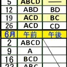 5月6月の練習コート