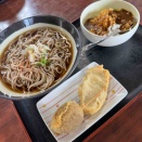 千葉市若葉区「正源寺そば」でかき揚げそばとまんぷくセットを！