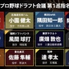 【最新版】有識者による12球団ドラフト1〜2位指名予想ｗｗｗｗｗｗｗｗ