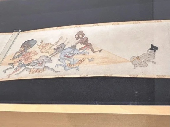 おならで妖怪を退治する江戸時代の絵巻、海外にバレてしまう…