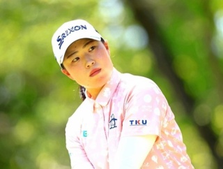米女子竹田がトップタイ