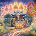先祖に感謝する