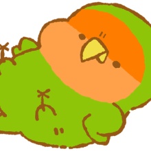 Inconfuoco インコンフォーコ 小鳥まみれのイラストblog フリー素材 コザクラインコ