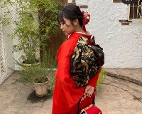 【朗報】大原優乃「幸せな成人式」　赤色の振袖姿を披露　ファン絶賛「超超超かわいすぎる」