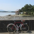 お腹の調子が悪いのでせっかくの天気ですが、近場でランドナーひとり旅です