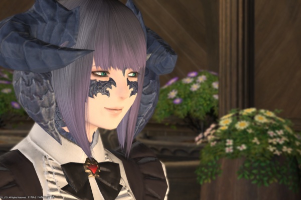 Ff14もっちりスクショ日記 W アウラ 黒髪碧眼