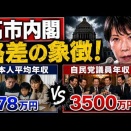 高市内閣の格差の象徴！自民党国会議員の平均年収はなんと3500万円！元博報堂作家本間龍さんと一月万冊