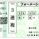 新潟2歳ステークスを買ってみる
