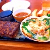 ココスで1人でわくわくハンバーグランチ。意外と高い。