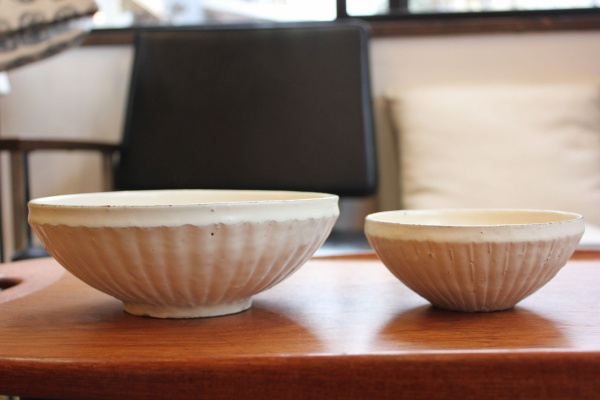 余宮隆さん 楕円深皿 飴釉 2客セット 余宮 隆 スープマグ