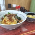 《冷やし中華感覚の冷やし担々麺！》担々麺 ラーメン 大来軒@羽村市<限定･冷やし担々麺・半チャーハンセット>
