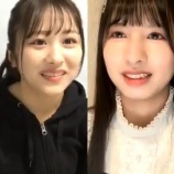 『[動画]2021.03.27（20:22～） SHOWROOM　「≠ME(ノットイコールミー) 河口夏音　ゲスト 尾木波菜」＠個人配信 【ノイミー】』の画像
