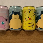 台湾で購入！カビゴン缶ジュースは微炭酸グレープ味『精霊寶可夢