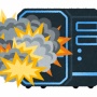 【恐怖】3DCGクリエイターのPCケース、温度差でガラスカバーが爆発四散！原因はグラボの置き方か