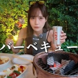 『[イコラブ] 諸橋沙夏つんはしご『夏の緊急フッ軽バーベキュー【おいしいビール飲みたい』動画を公開』の画像