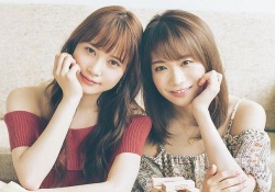 乃木坂46秋元真夏×日向坂46加藤史帆の最新ツーショット画像がコチラ。。。