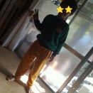 たまには縫物‥夫のTシャツから孫の家用ズボン・・ガーゼの使い道。